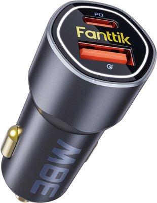 Автомобильное зарядное устройство Fanttik 38W адаптер для быстрой зарядки с PD3.0 QC3.0 230700 фото