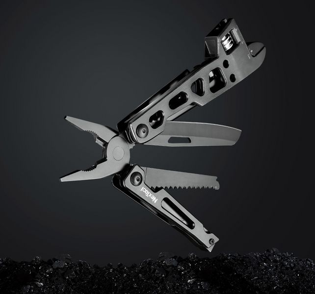 Мультитул Xiaomi NexTool Wrench (NE20145) з антикорозійним покриттям, Black 230659 фото